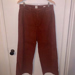 Gap burnt orange corduroy pants